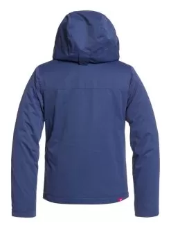 Roxy Jetty Girls 8-16 Snow Jacket -Ski Equipment Shop 2019 20 roxyjettysolidgirl jacket medieval blue3
