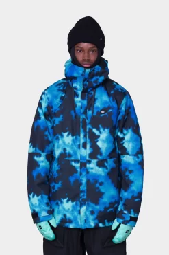 686 Men's Foundation Insulated Jacket - Blue Slush Nebula