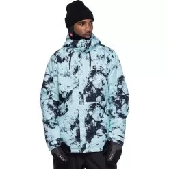 686 Men's Foundation Insulated Jacket - Icy Blue Daze