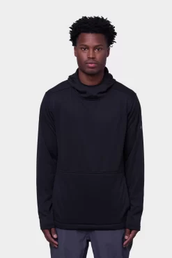 686 Men's Mission Grid Fleece Hoody - Black