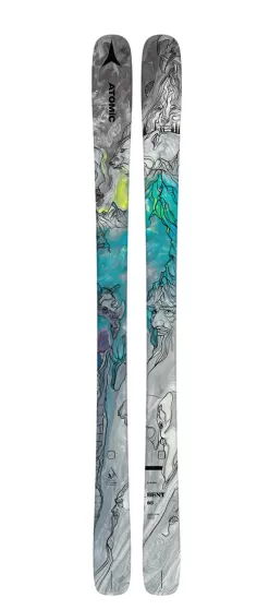 Atomic Bent 85 Skis W/ M10 GW Bindings