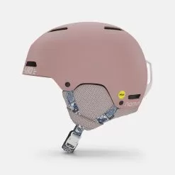 Giro Crue MIPS Kids Snow Helmet - Namuk Dark Rose