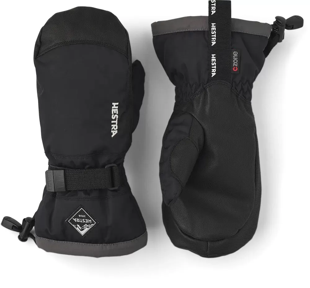 Hestra Gauntlet CZone Jr Mittens - Black 3 Hestra Gauntlet CZone Jr Mittens - Black