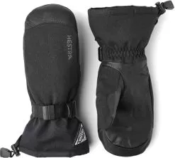 Hestra Powder Gauntlet Mittens - Black