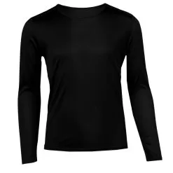 Hot Chillys Youth Pepper Skins Crewneck - Black