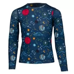 Hot Chillys Youth Pepper Skins Crewneck - Nebula