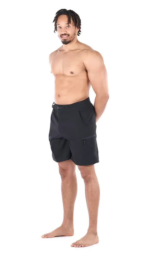 Level Six Men's 9" Canyon Shorts - Black 4 Level Six Men's 9" Canyon Shorts - Black - Image 2