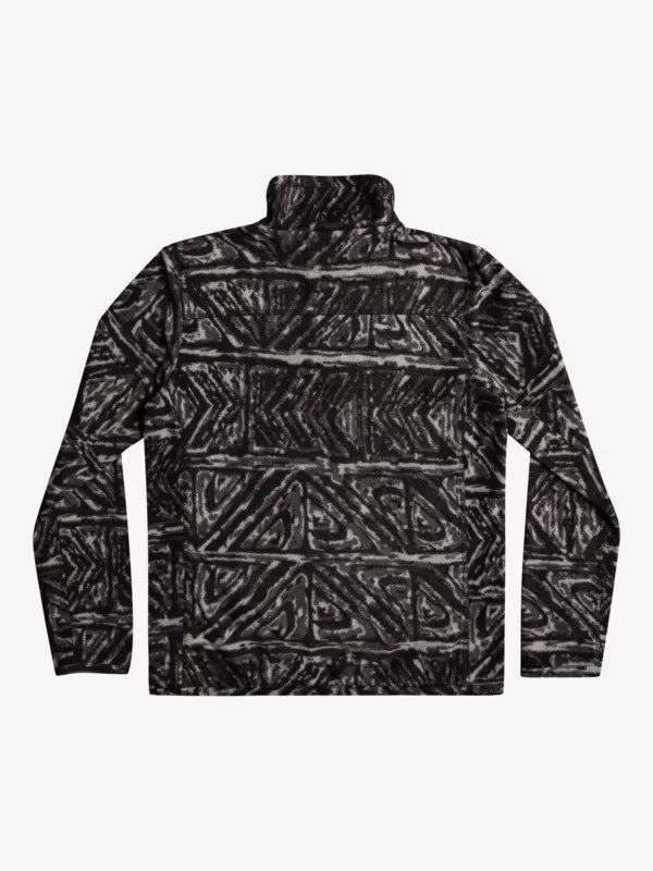 Quiksilver Boy's 8-16 Aker Half-Zip Fleece Pullover - Heritage Snow White - Image 2