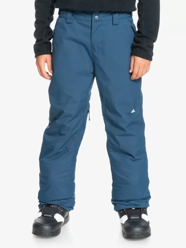 Quiksilver Boy's 8-16 Estate Snow Pants - Insignia Blue 3 Quiksilver Boy's 8-16 Estate Snow Pants - Insignia Blue