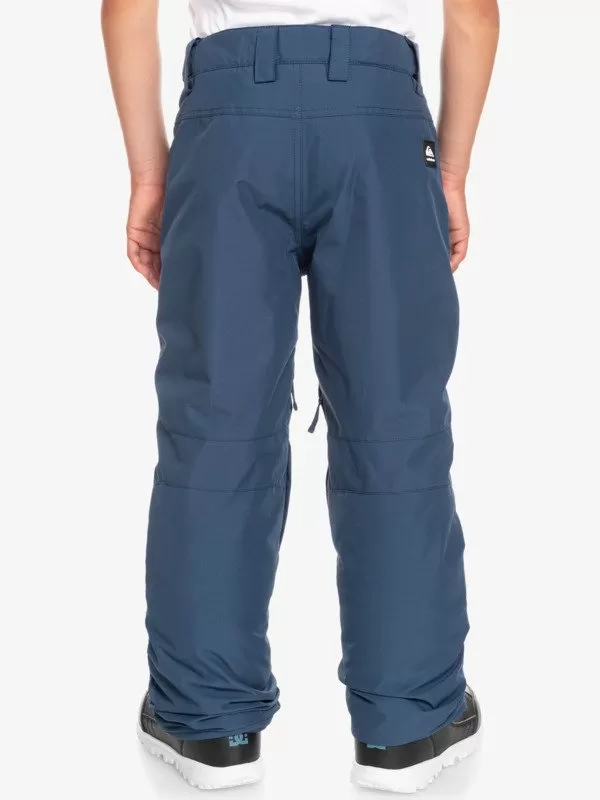 Quiksilver Boy's 8-16 Estate Snow Pants - Insignia Blue 4 Quiksilver Boy's 8-16 Estate Snow Pants - Insignia Blue - Image 2