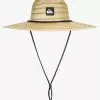 Quiksilver Pierside Straw Lifeguard Hat - Natural 2 Quiksilver Pierside Straw Lifeguard Hat - Natural -Ski Equipment Shop Quiksilver Pierside Straw Lifeguard Hat Natural