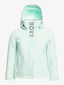 Roxy Galaxy Girl 8-16 Insulated Snow Jacket - Fair Aqua