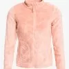 Roxy Girl's 4-16 Igloo WarmFlight Zip Fleece - Mellow Rose