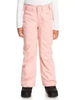 Roxy Girl's 8-16 Backyard Insulated Snow Pants - Mellow Rose
