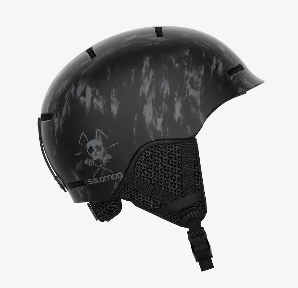 Salomon Grom Helmet - Black Tie & Dye 3 Salomon Grom Helmet - Black Tie & Dye