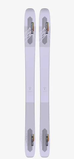 Salomon QST 106 Skis - Evening Haze/Acid Green/Flame