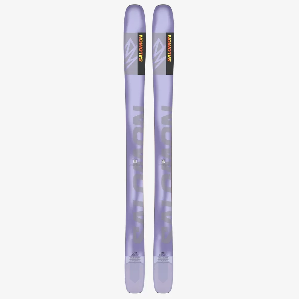 Salomon QST 106 Skis - Sweet Lavender / Flame Orange 3 Salomon QST 106 Skis - Sweet Lavender / Flame Orange
