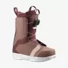 Salomon Women's Pearl BOA Snowboard Boots - Dusty Pink / Burgundy / Light Pink