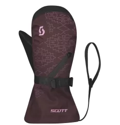 Scott Junior Ultimate Premium Mittens - Red Fudge/cassis Pink