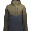 Scott Men's Explorair 3L Jacket - Earth Brown / Dark Blue -Ski Equipment Shop Scott Mens Explorair 3L Jacket Earth Brown Dark Blue