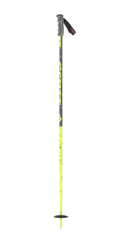 Scott Team Issue SRS Ski Poles - Fluo Yellow / Dark Blue