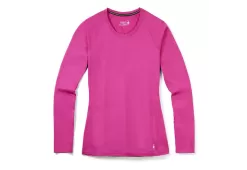 Smartwool Women's Classic Merino Base Layer Long Sleeve - Festive Fushia