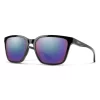 Smith Shoutout Sunglasses - Black / CP Polarized Violet Mirror Lens