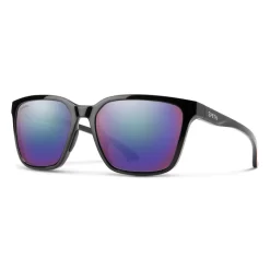 Smith Shoutout Sunglasses - Black / CP Polarized Violet Mirror Lens