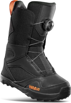 ThirtyTwo Kids BOA Snowboard Boots - Black/Orange