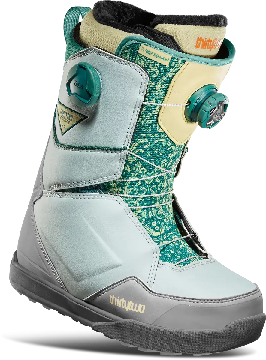 ThirtyTwo Women's Lashed Double BOA Snowboard Boots - Melancon 3 ThirtyTwo Women's Lashed Double BOA Snowboard Boots - Melancon