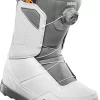 ThirtyTwo Women's Shifty BOA Snowboard Boots - White -Ski Equipment Shop ThirtyTwo Womens Shifty BOA Snowboard Boots White Grey