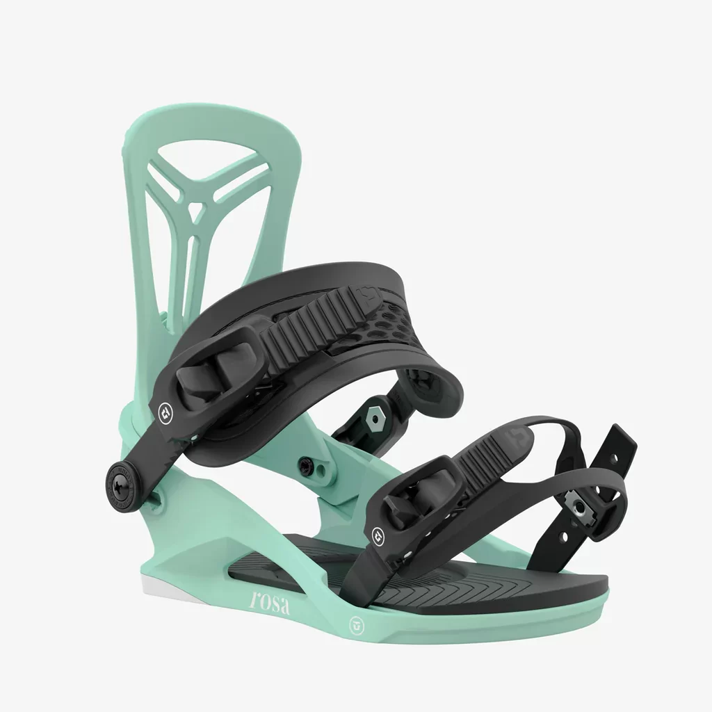 Union Rosa Snowboard Bindings - Aqua 3 Union Rosa Snowboard Bindings - Aqua