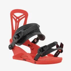 Union Rosa Snowboard Bindings - Hot Red
