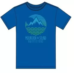 M2S Kids Logo T-Shirt Blue