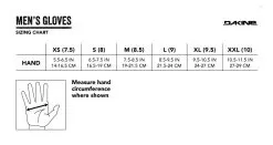 Dakine Titan GORE-TEX Glove -Ski Equipment Shop dakine mens glove size chart 1