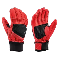 Leki Copper S Ski Gloves - Red