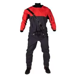 Level Six Cronos Front Entry Dry Suit - Molten Lava