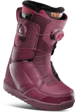 ThirtyTwo Women's Lashed Double BOA Snowboard Boots - Maroon